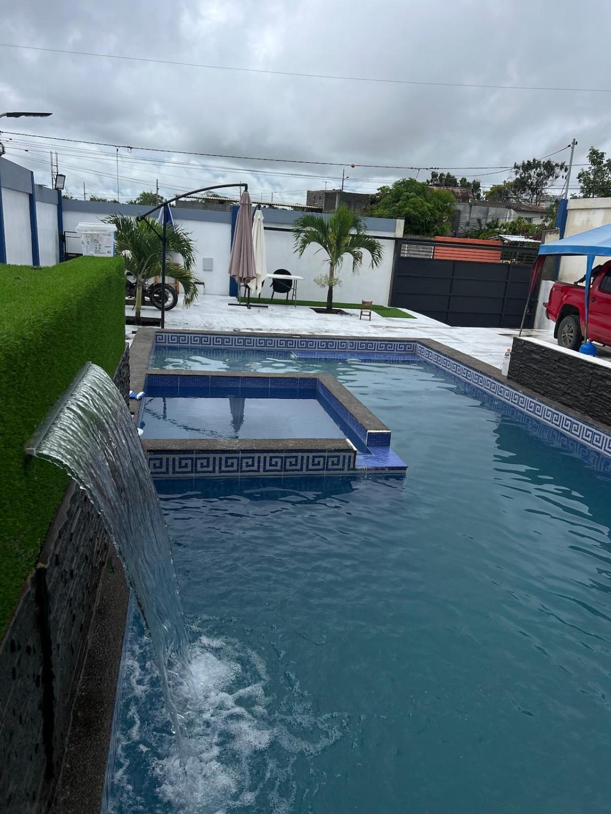 Kairos Beach House By The Sea, Pool, And Jacuzzi バレニタ エクステリア 写真
